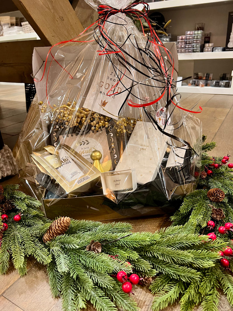 Kerstpakket JIJ BENT GOUD WAARD - 65 euro
