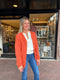 Middel Lang Vest - Oranje
