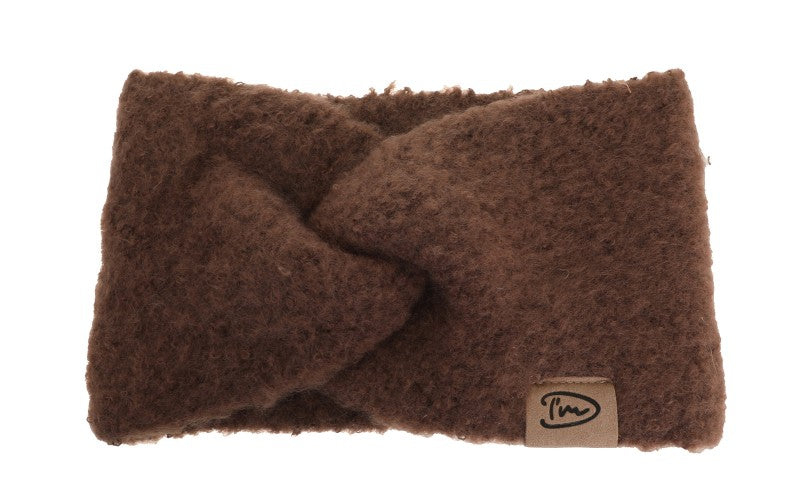Zachte warme Hoofdband - Bruin / Camel