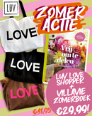 ZOMER-ACTIE - VILLAVIE Zomerboek & LOVE Strandtas - Meer dan Genoeg
