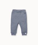 Bess Newborn - Grijsblauwe broek met boorden - Pinstripe Blue