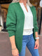 Middel Lang Vest - Groen