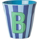 Rice by Rice - Alfabet bekers - Medium - Stripes boys