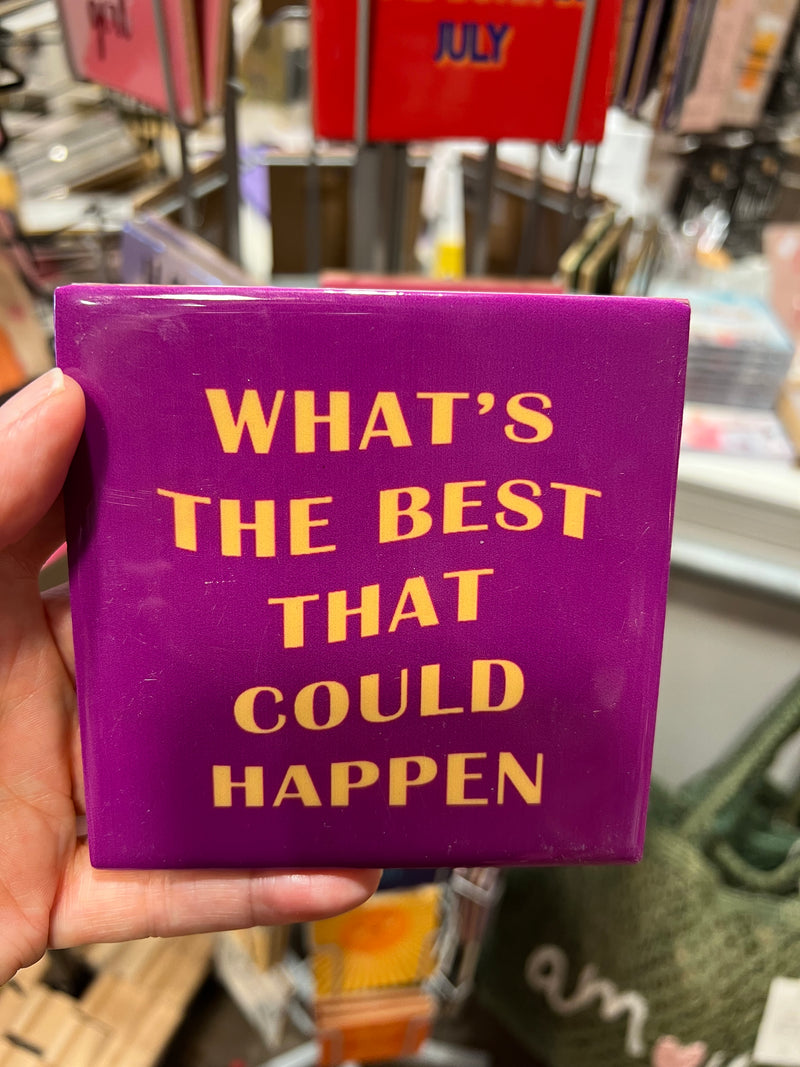 Tegeltje 10 x 10 cm - What’s the best