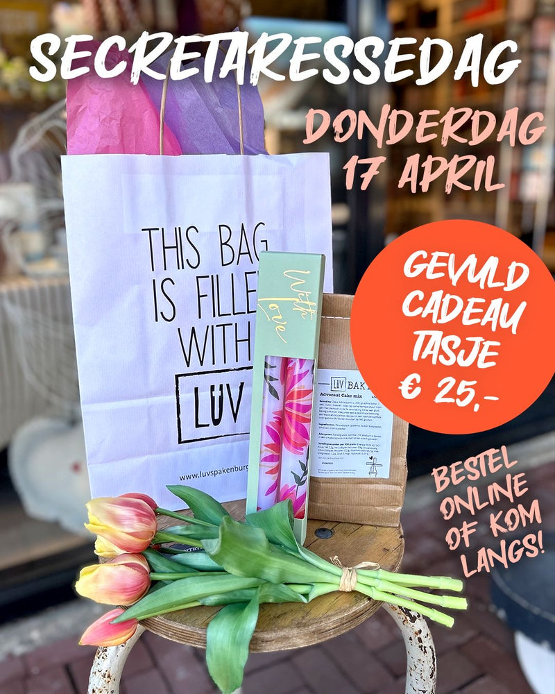 LUV’s CADEAUTASJE - SECRETARESSESDAG 🌷