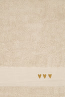 Zusss - Keukenset streep/hartjes Zand/Roze