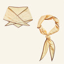 Mable Triangle Scarf - Butter Yellow