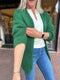 Middel Lang Vest - Groen