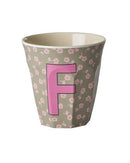 Rice - Alfabet Bekers - Medium - Flowers Girls