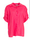 Blouse met korte mouw - Roze