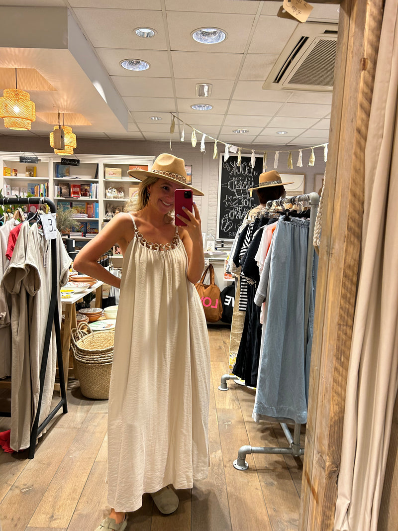 ZOMERJURK LOLA MET KRALEN – Zand