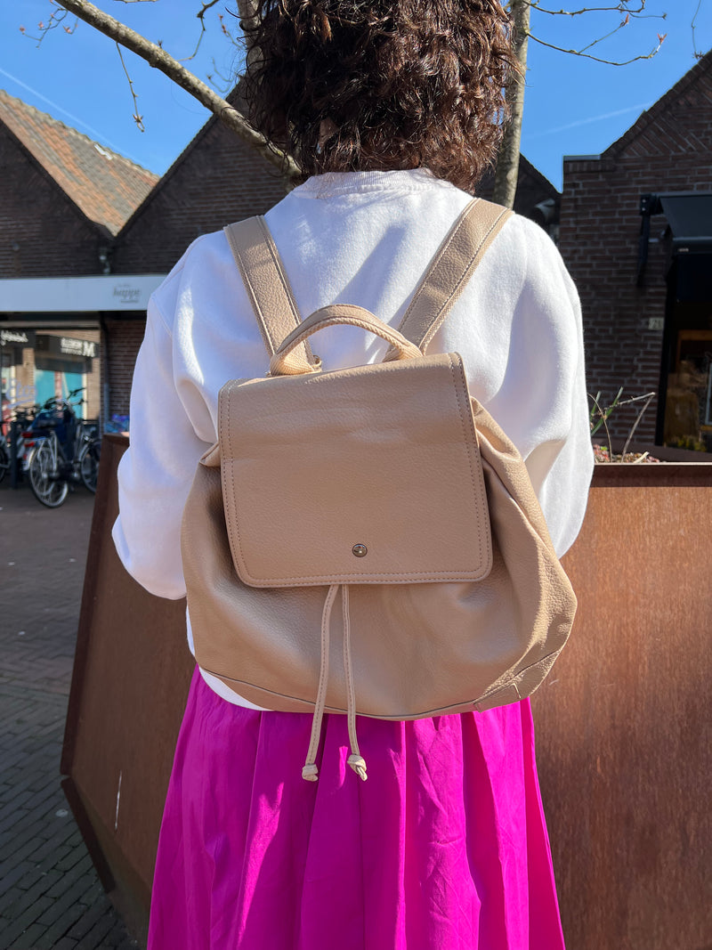 Rugtas - Taupe / Camel / Zand