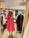 Blouse Jurk met zakken - Roze