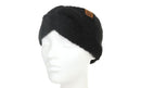 Zachte warme Hoofdband - Zwart