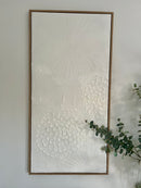 Schilderij - Abstract - wit