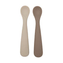 Jollein - Siliconen lepeltje (2pack) - Natural Shades