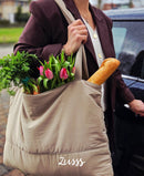 Zusss - Nylon shopper bulky - Soft sand
