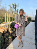 Leopard Denim Jurkje