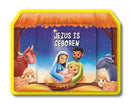 Jezus is geboren op foam