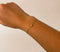 Sieradenkaart - armband goud - Ik denk aan jou X