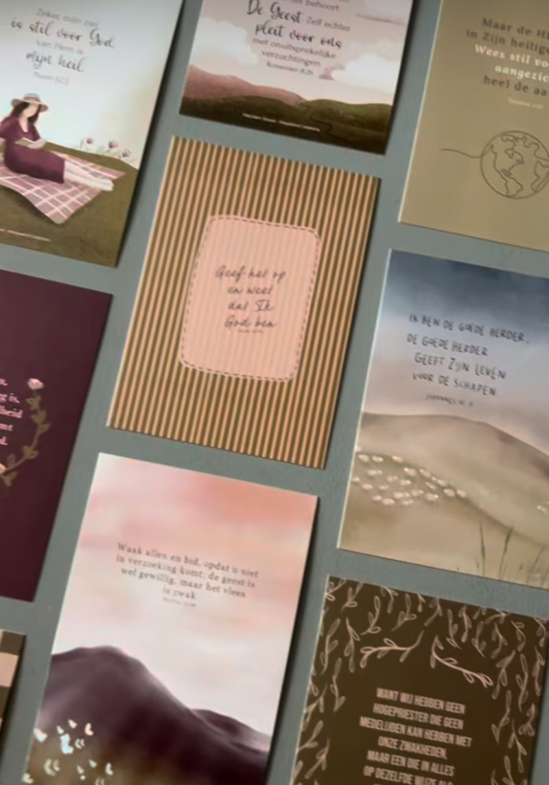 Set 52 Bijbelkaarten in een jaar 2026 - NIEUWE EDITIE