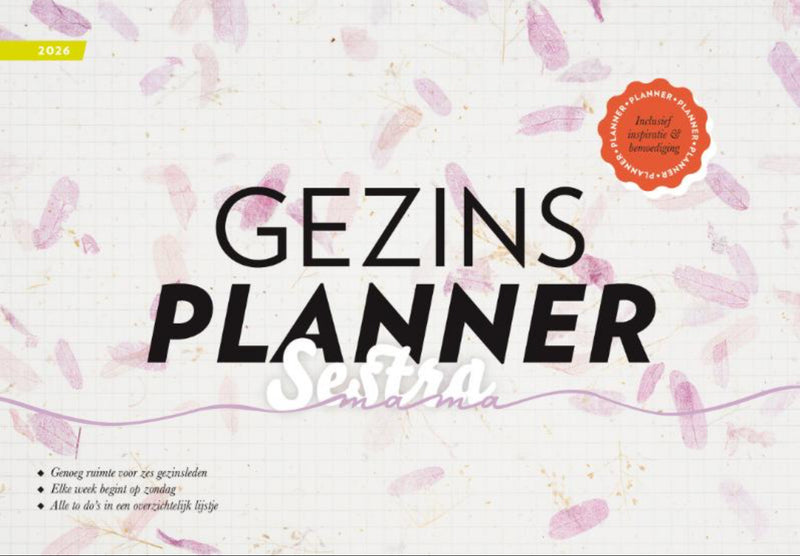 Gezinsplanner 2026 - Sestra mama