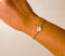 Sieradenkaart - armband goud - You make me smile