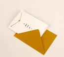 Sieradenkaart - armband goud - Ik denk aan jou X