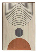 Schilderij - Abstract / Draad 56 x 84 cm