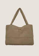 Zusss - Nylon shopper bulky - Soft sand