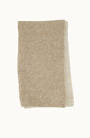 Zusss Gebreide Rib Sjaal - Taupe