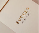 Sieradenkaart - armband goud - Succes jij kan dit