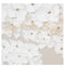 Schilderij Wereldkaart 3D - Beige - 100x70x3,5cm