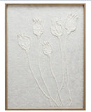 Schilderij - Tulpen / Abstract- 60 x 80 cm