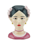 Vaas Gekleurd - Vrouw Roos