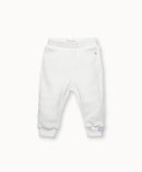 Bess Newborn - Gebroken witte broek met elastische taille - Off White