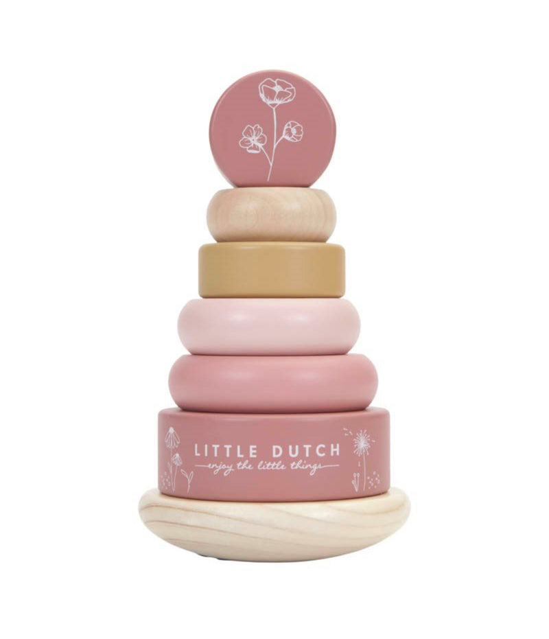 Little Dutch - Tuimel-Stapelaar - Roze