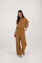 Zusss Tencel Broek - Camel