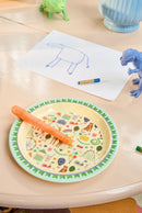 Rice - Kinderbord - Mint - Fun Fair Print