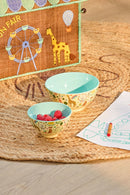 Rice - Klein Kinderschaaltje - Mint - Fun Fair Print