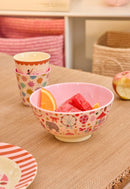 Rice - Middelgroot Kinderschaaltje - Roze - Fun Fair Print