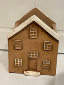 Keramieken gekleurde HUISJES - Curacao - Lichtroze