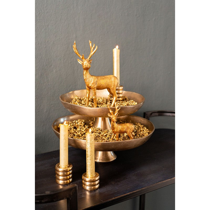 Dinner Candle XL - Per stuk - Goud