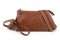 Stoer Schoudertasje met Strap - Dark Camel