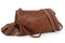 Stoer Schoudertasje met Strap - Dark Camel