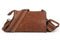 Stoer Schoudertasje met Strap - Dark Camel
