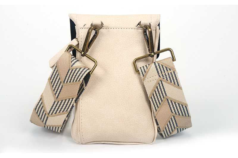 Schouder / Telefoon Tasje - Marken - Naturel