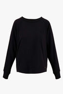 Zusss - Oversized Sweater - Off Black