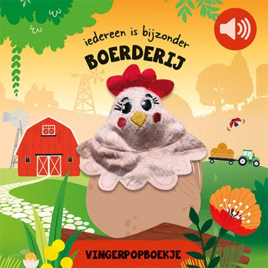Iedereen is bijzonder Boerderij - Vingerpopboekje