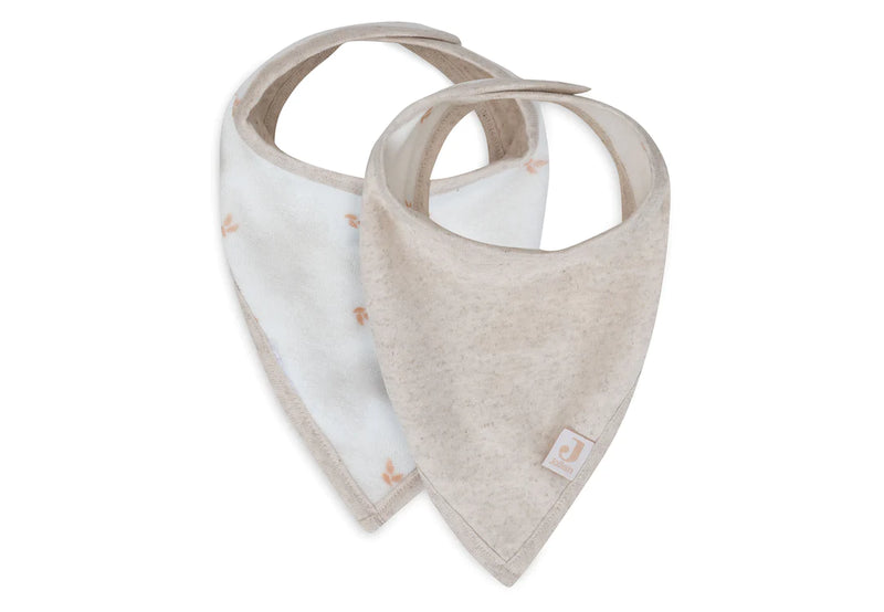 Jollein Slab Bandana - Harvest Naturel - 2 Pack